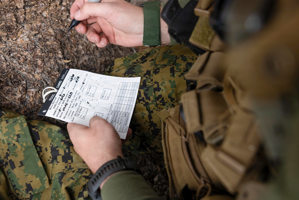 MTX 1-26 | Combat Logistics Battalion 24 Treat Simulated Casualties