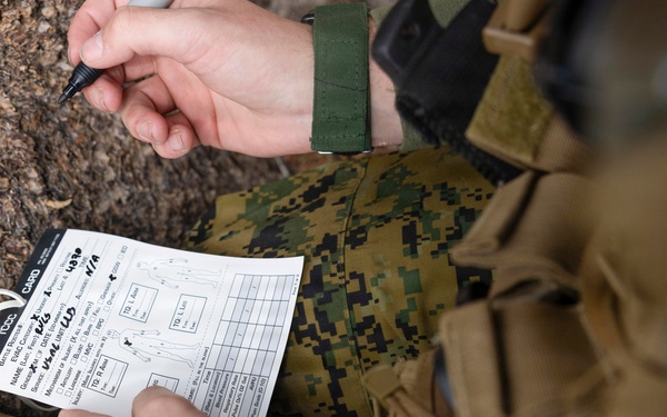 MTX 1-26 | Combat Logistics Battalion 24 Treat Simulated Casualties