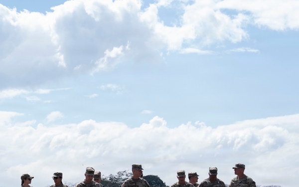 Lt. Gen. Stephen Smith visits Joint Task Force-Bravo