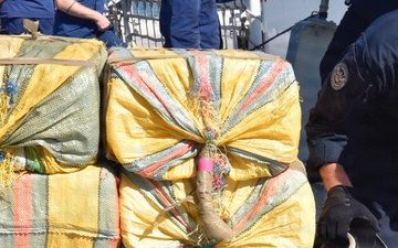 Coast Guard offloads over $133.5 million in illicit drugs interdicted in Eastern Pacific Ocean