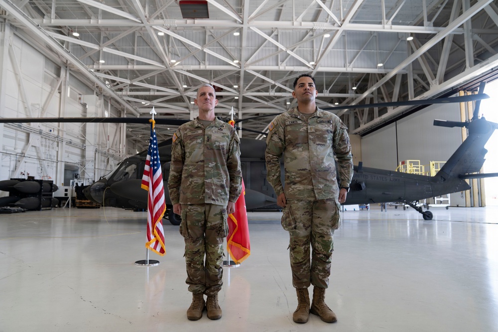 Lt. Gen. Stephen Smith visits Joint Task Force-Bravo