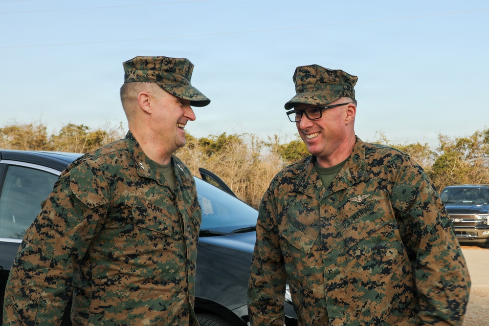 Maj. Gen. Clark visits 24th MEU During CERTEX