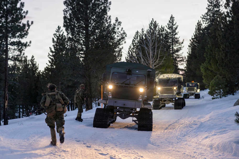 MTX 1-26 | Combat Logistics Battalion 24 Convoy, Resupply