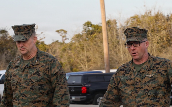 Maj. Gen. Clark visits 24th MEU During CERTEX
