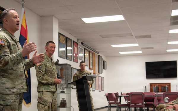 Arizona Army National Guard Best Warrior Competition Awards Ceremony
