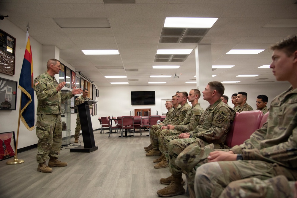 Arizona Army National Guard Best Warrior Competition Awards Ceremony