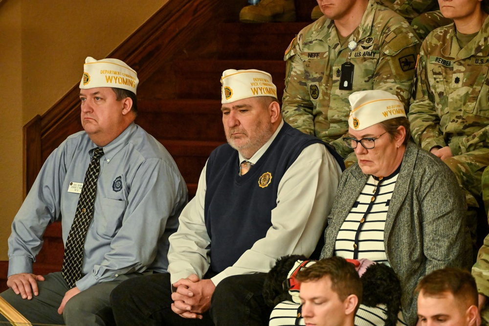 From Antarctica to the Bighorns, Wyoming Guard stories draw standing ovations at Capitol