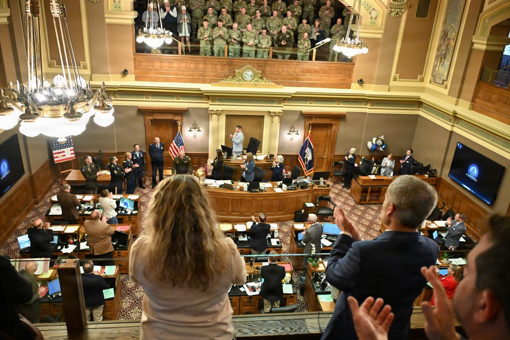 From Antarctica to the Bighorns, Wyoming Guard stories draw standing ovations at Capitol