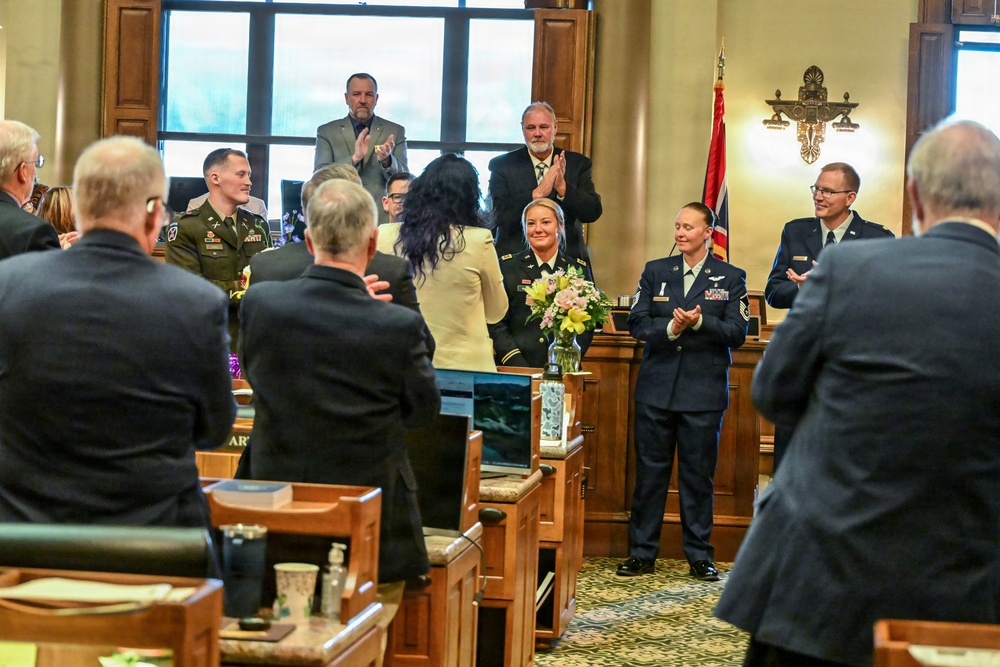 From Antarctica to the Bighorns, Wyoming Guard stories draw standing ovations at Capitol