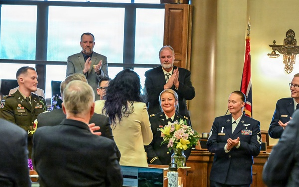 From Antarctica to the Bighorns, Wyoming Guard stories draw standing ovations at Capitol