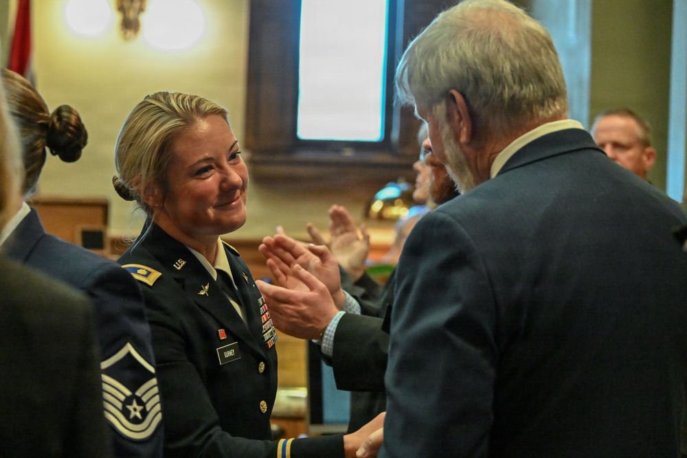 From Antarctica to the Bighorns, Wyoming Guard stories draw standing ovations at Capitol