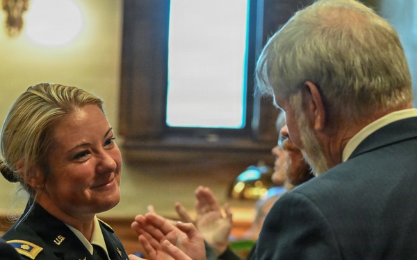 From Antarctica to the Bighorns, Wyoming Guard stories draw standing ovations at Capitol