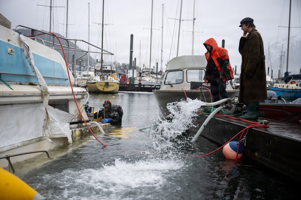 Sunken Vessel Refloating