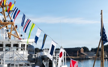 Coast Guard commissions Coast Guard Cutter Frederick Mann(WPC 1160) in Kodiak, Alaska