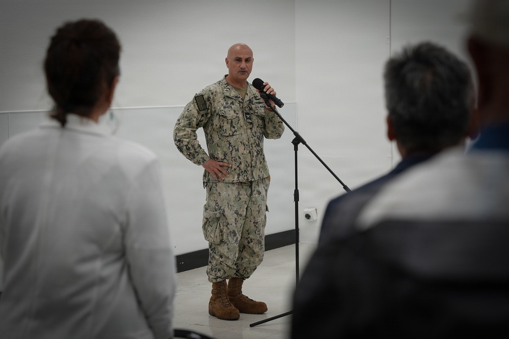 JBPHH Commander Recognized for 30 Years of Service and Community Support