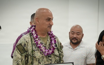 JBPHH Commander Recognized for 30 Years of Service and Community Support