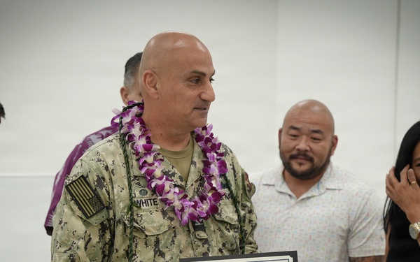 JBPHH Commander Recognized for 30 Years of Service and Community Support