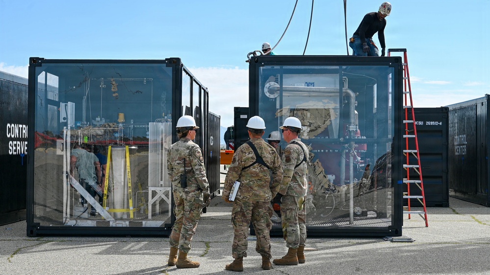 Air Force Supports Interagency Airlift of Containerized Nuclear Power System