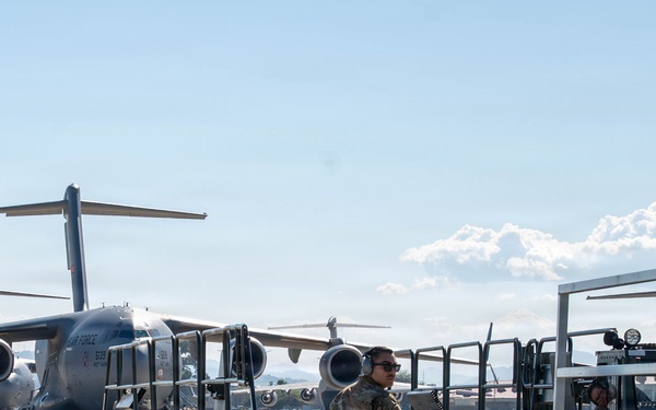 Air Force Supports Interagency Airlift of Containerized Nuclear Power System