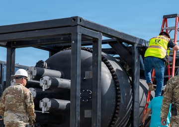 Air Force Supports Interagency Airlift of Containerized Nuclear Power System