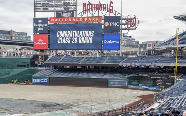 Airman Step Up to the Plate at Nationals Park ALS Graduation