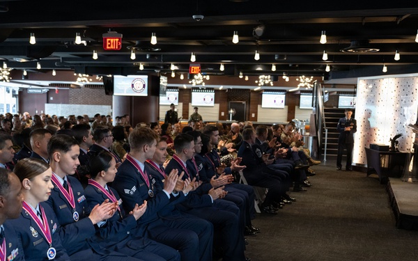 Airman Step Up to the Plate at Nationals Park ALS Graduation