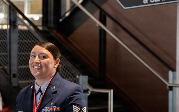 Airman Step Up to the Plate at Nationals Park ALS Graduation