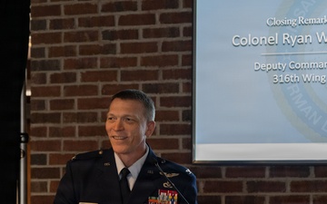 Airman Step Up to the Plate at Nationals Park ALS Graduation