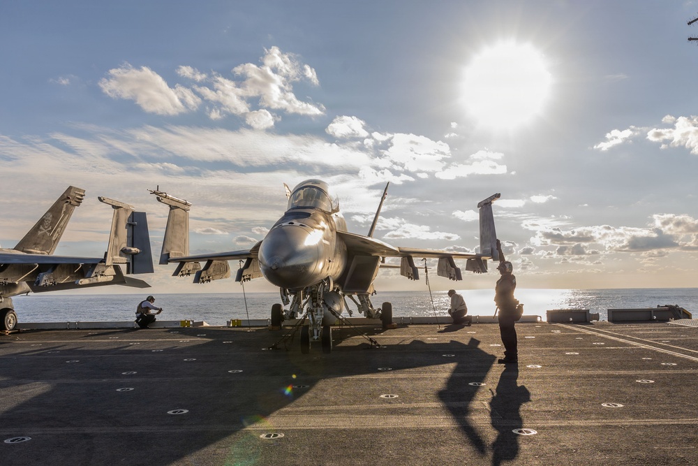 Daily Operations Aboard USS George H.W. Bush (CVN 77)