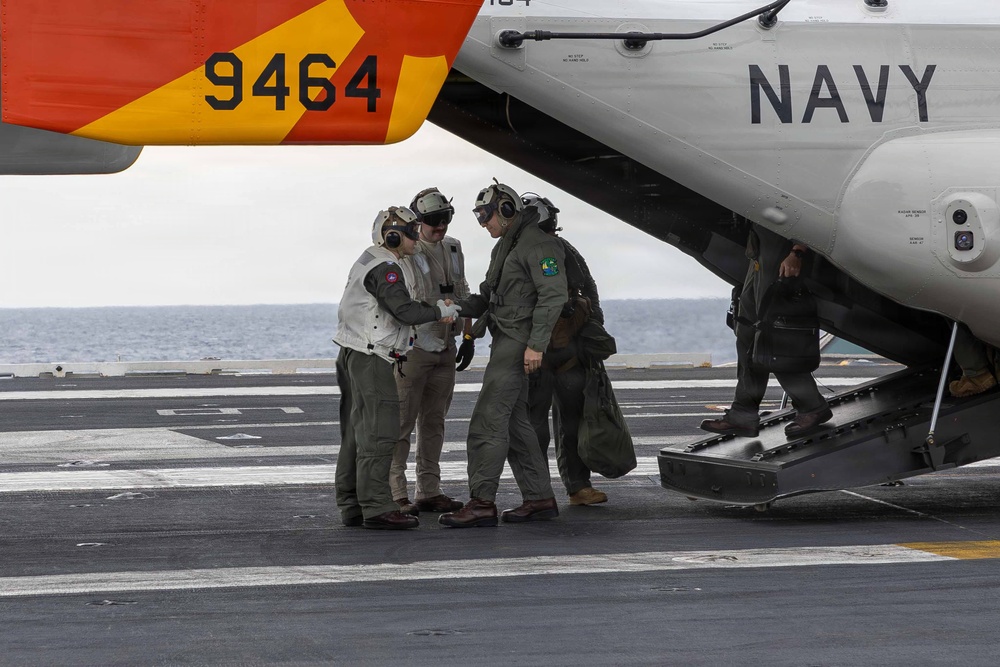 Daily Operations Aboard USS George H.W. Bush (CVN 77)