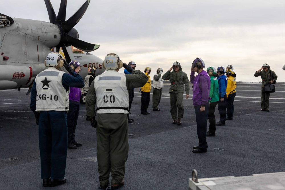 Daily Operations Aboard USS George H.W. Bush (CVN 77)