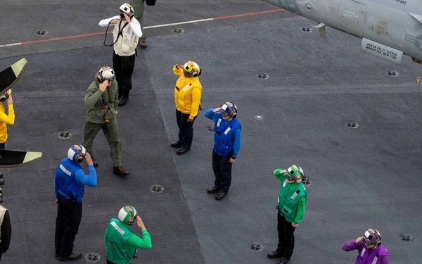 Daily Operations Aboard USS George H.W. Bush (CVN 77)