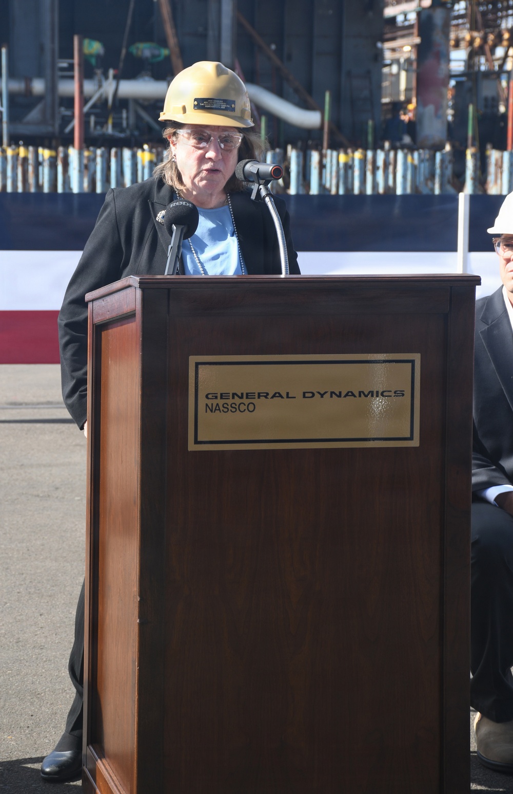 Keel Certified For MSC’s Newest Fleet Replenishment Oiler USNS Ruth Bader Ginsburg
