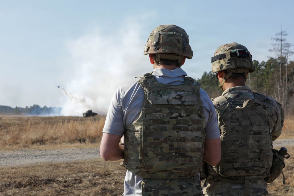 Spartan Brigade conducts platoon live-fire with drone support