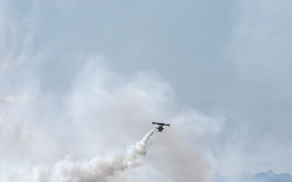 Spartan Brigade conducts platoon live fire operations with drone support