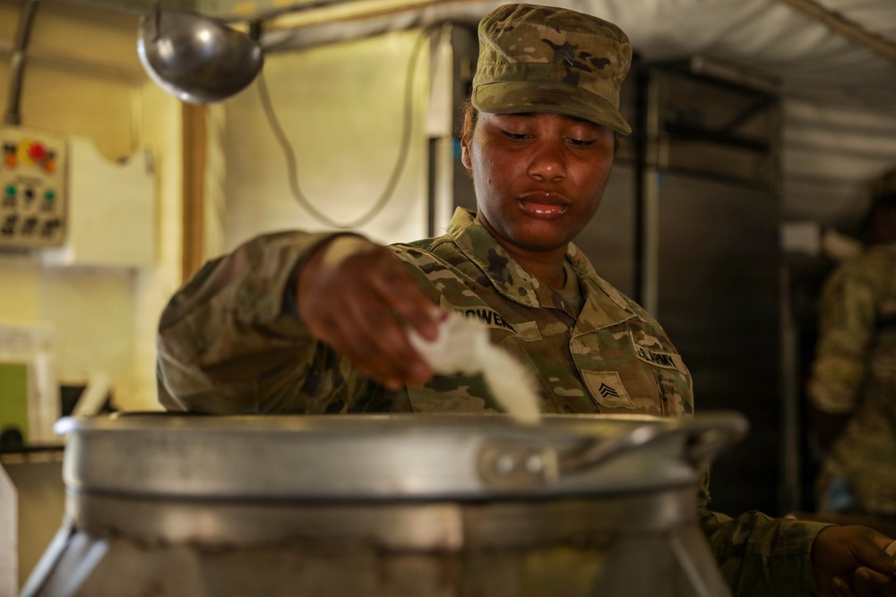 Culinary Specialist conduct feeding operations dog faced soldiers