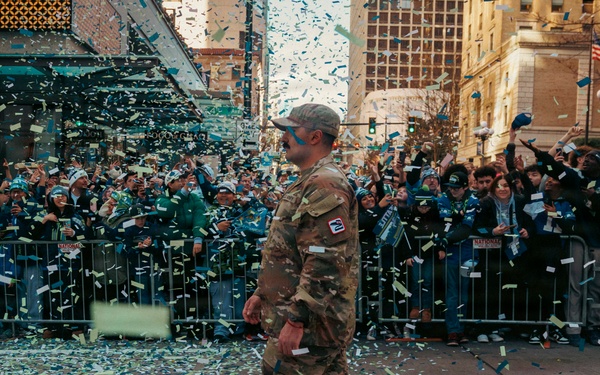 'We're The Best In The World!’' – Washington National Guard supports Seahawks Super Bowl celebration