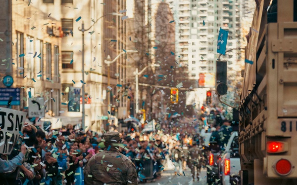 'We're The Best In The World!’' – Washington National Guard supports Seahawks Super Bowl celebration