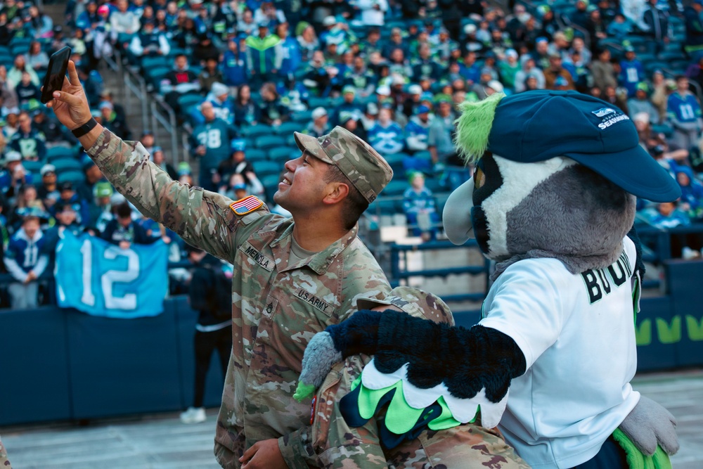 'We're The Best In The World!’' – Washington National Guard supports Seahawks Super Bowl celebration