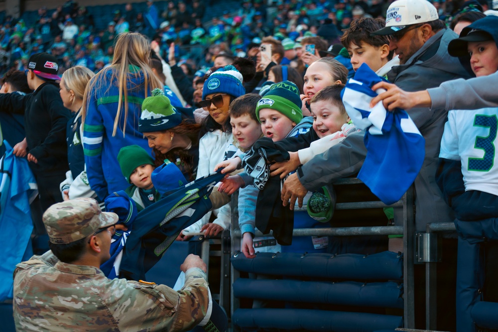 'We're The Best In The World!’' – Washington National Guard supports Seahawks Super Bowl celebration