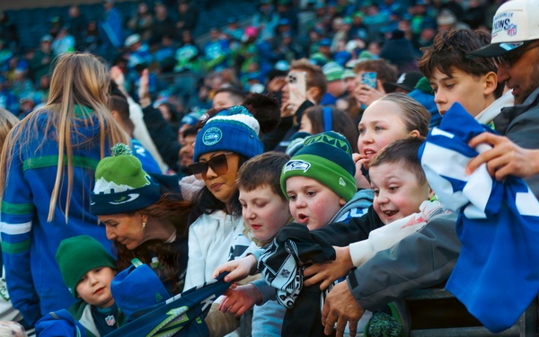 'We're The Best In The World!’' – Washington National Guard supports Seahawks Super Bowl celebration