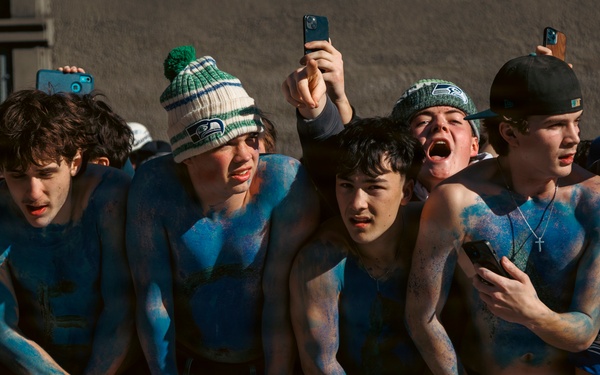 'We're The Best In The World!’' – Washington National Guard supports Seahawks Super Bowl celebration