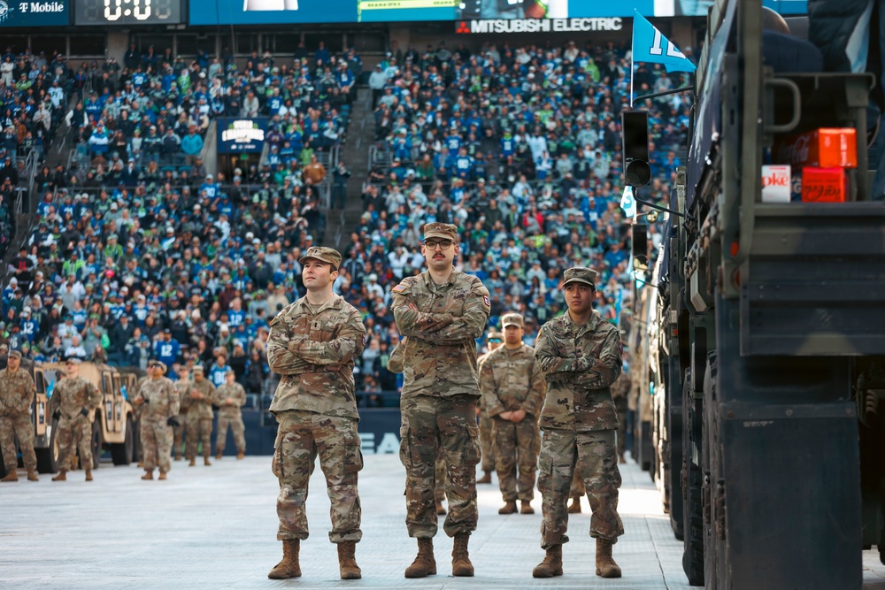 'We're The Best In The World!’' – Washington National Guard supports Seahawks Super Bowl celebration