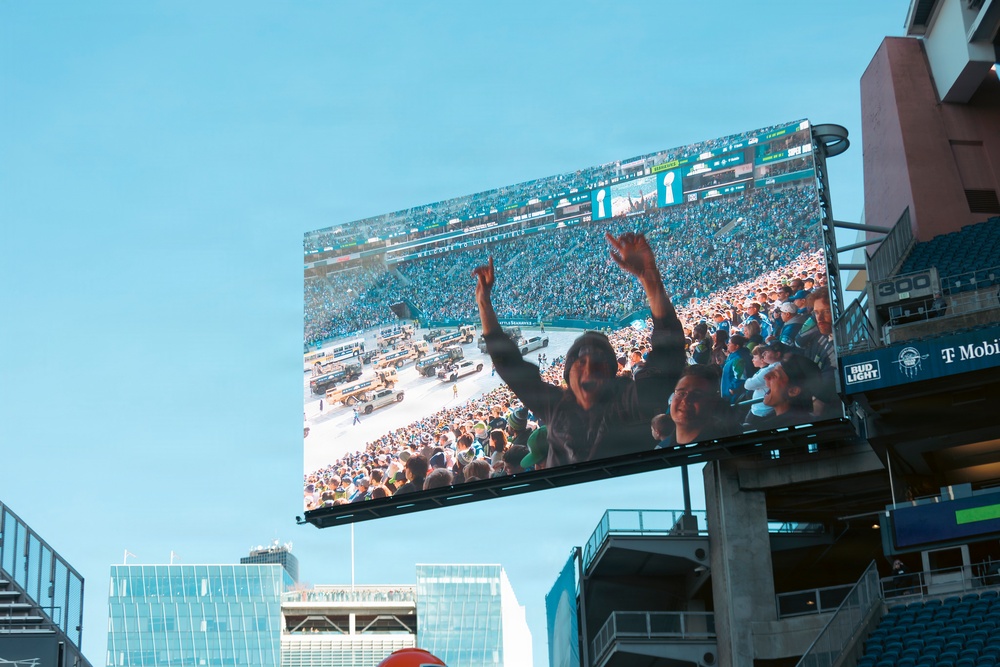 'We're The Best In The World!’' – Washington National Guard supports Seahawks Super Bowl celebration
