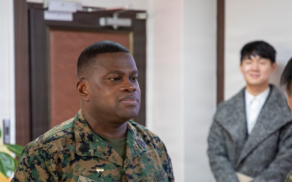 Marine Forces Korea Sergeant Major Awarded Republic of Korea Prime Minister Commendation