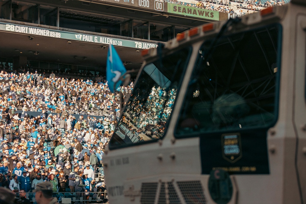 'We're The Best In The World!’' – Washington National Guard supports Seahawks Super Bowl celebration