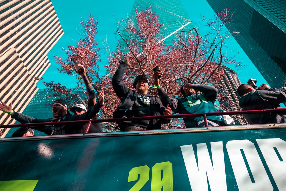 'We're The Best In The World!’' – Washington National Guard supports Seahawks Super Bowl celebration