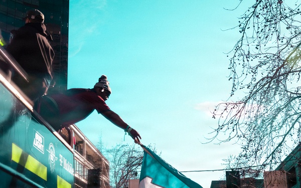 'We're The Best In The World!’' – Washington National Guard supports Seahawks Super Bowl celebration