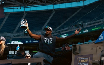 'We're The Best In The World!’' – Washington National Guard supports Seahawks Super Bowl celebration
