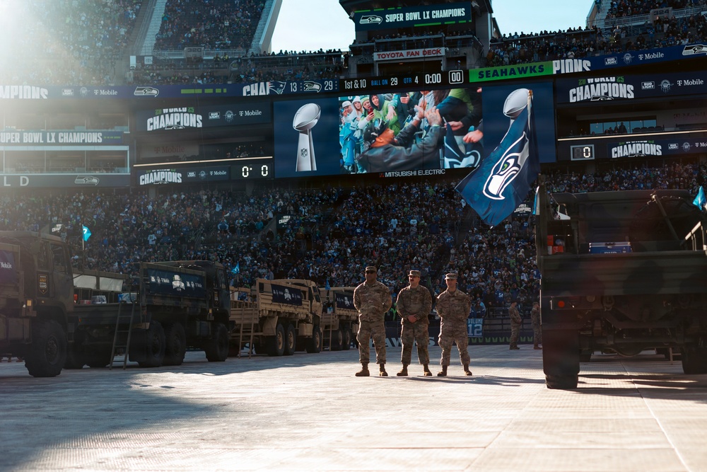'We're The Best In The World!’' – Washington National Guard supports Seahawks Super Bowl celebration